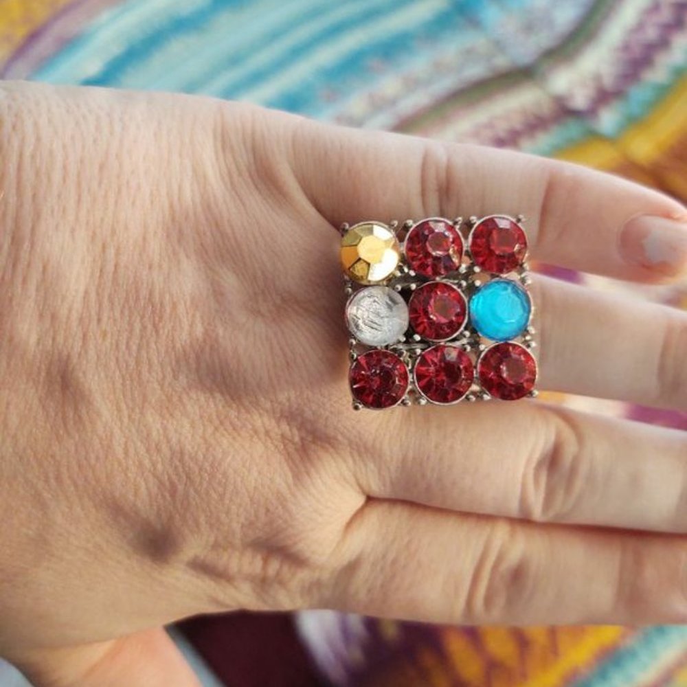 Free Ring Upcycled Boho with purchase